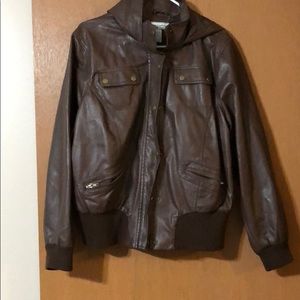 Leather jacket